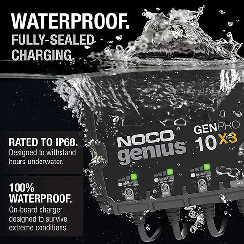 The NOCO Company - Archived 3-BANK 30A ONBOARD BATTERY CHARGER GENPRO10X3 - Installation View