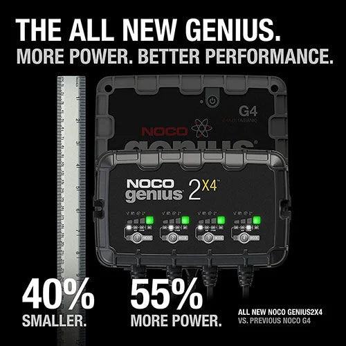 The NOCO Company - Archived 4-BANK 8A BATTERY CHARGER GENIUS2X4 - Additional View 5