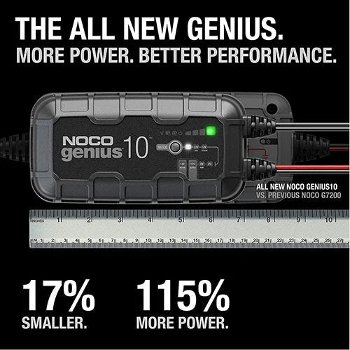 The NOCO Company - Archived GENIUS 10A BATTERY CHARGER GENIUS10 - Back View