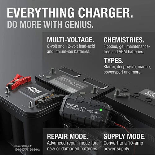 The NOCO Company - Archived GENIUS 10A BATTERY CHARGER GENIUS10 - Additional View 6