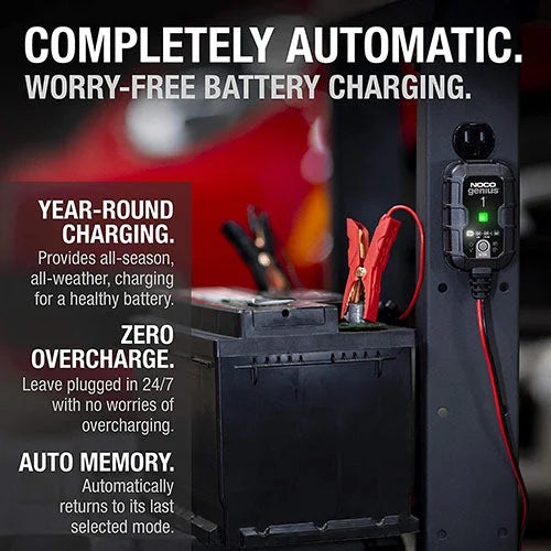 The NOCO Company - Archived GENIUS 1A BATTERY CHARGER GENIUS1 - Installation View