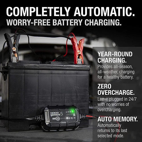 The NOCO Company - Archived GENIUS 2A BATTERY CHARGER GENIUS2 - Side View