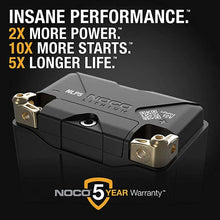 Load image into Gallery viewer, The NOCO Company - Archived NOCO GROUP 5 LITHIUM POWERSPORTS BATTERY NLP5 - Main Product View
