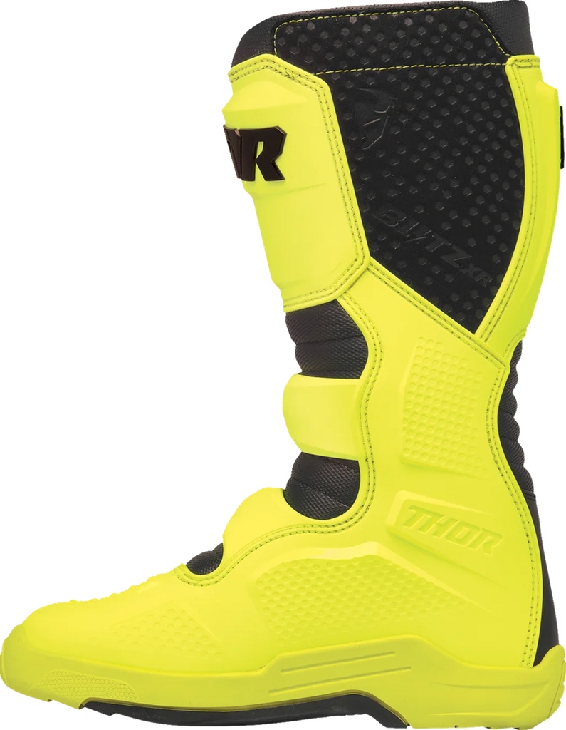 Thor Blitz XR Boots - Acid/Black - Size 12 - Additional View 6