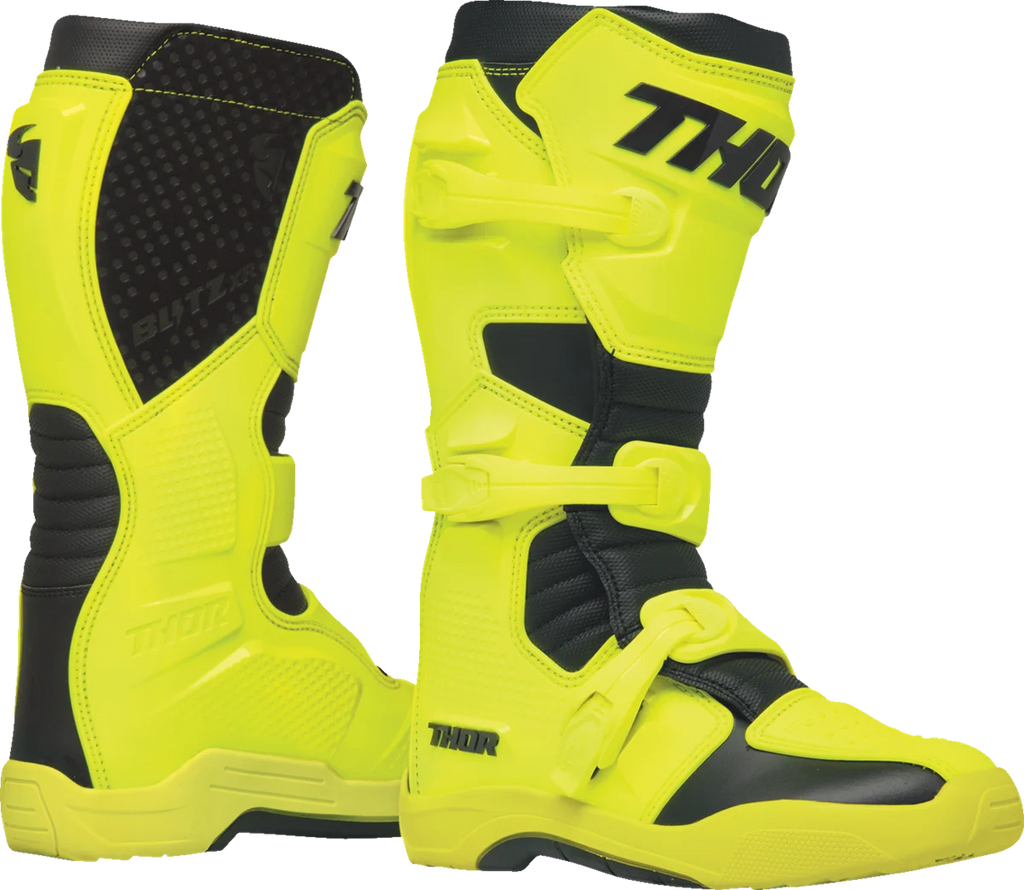 Thor Blitz XR Boots - Acid/Black - Size 9 - Main Product View