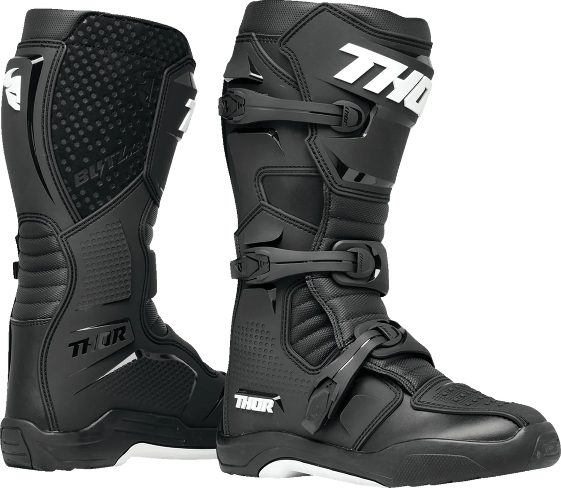 Thor Blitz XR Boots - Acid/Black - Size 9 - Additional View 7