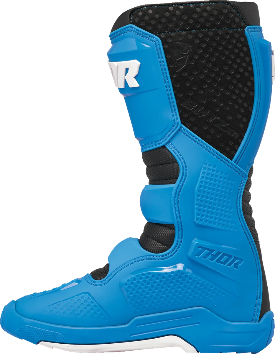 Thor Blitz XR Boots - Blue/Black - Size 8 - Side View
