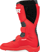 Load image into Gallery viewer, Thor Blitz XR Boots - Red/Charcoal - Size 13 - Installation View