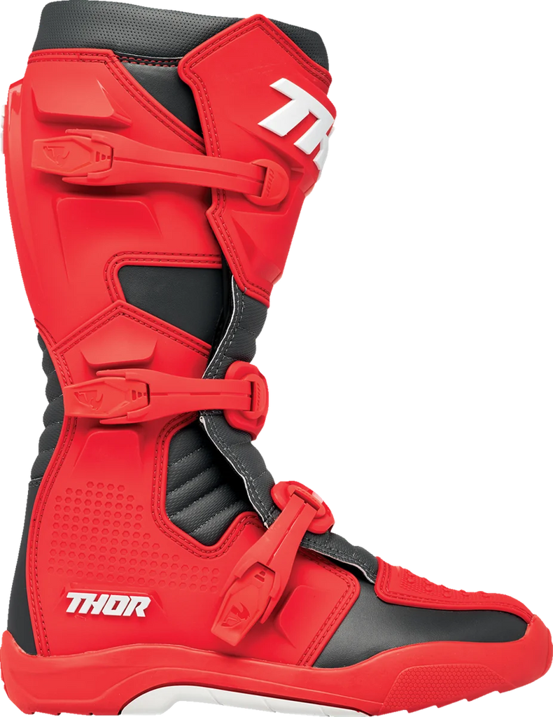 Thor Blitz XR Boots - Red/Charcoal - Size 14 - Additional View 5