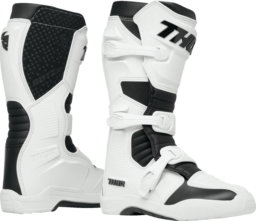 Thor Blitz XR Boots - White/Black - Size 12 - Main Product View