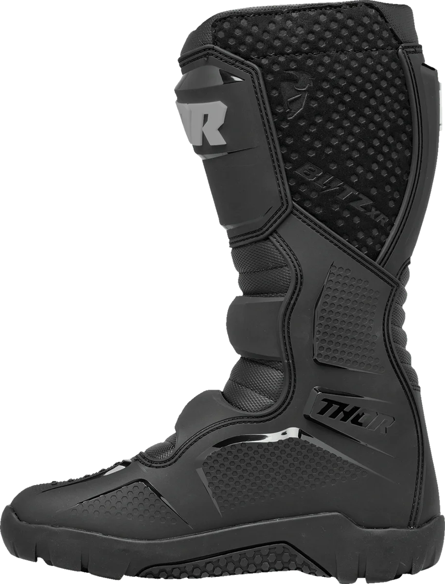 Thor Blitz XR Trail Boots - Black/Gray - Size 10 - Installation View