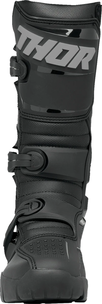 Thor Blitz XR Trail Boots - Black/Gray - Size 13 - Back View
