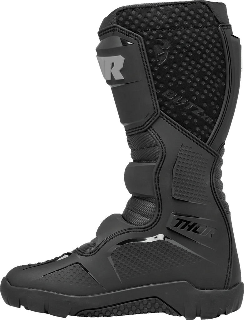 Thor Blitz XR Trail Boots - Black/Gray - Size 9 - Installation View