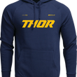 Load image into Gallery viewer, Thor Brave Pullover Hoodie - Black - Small - Back View