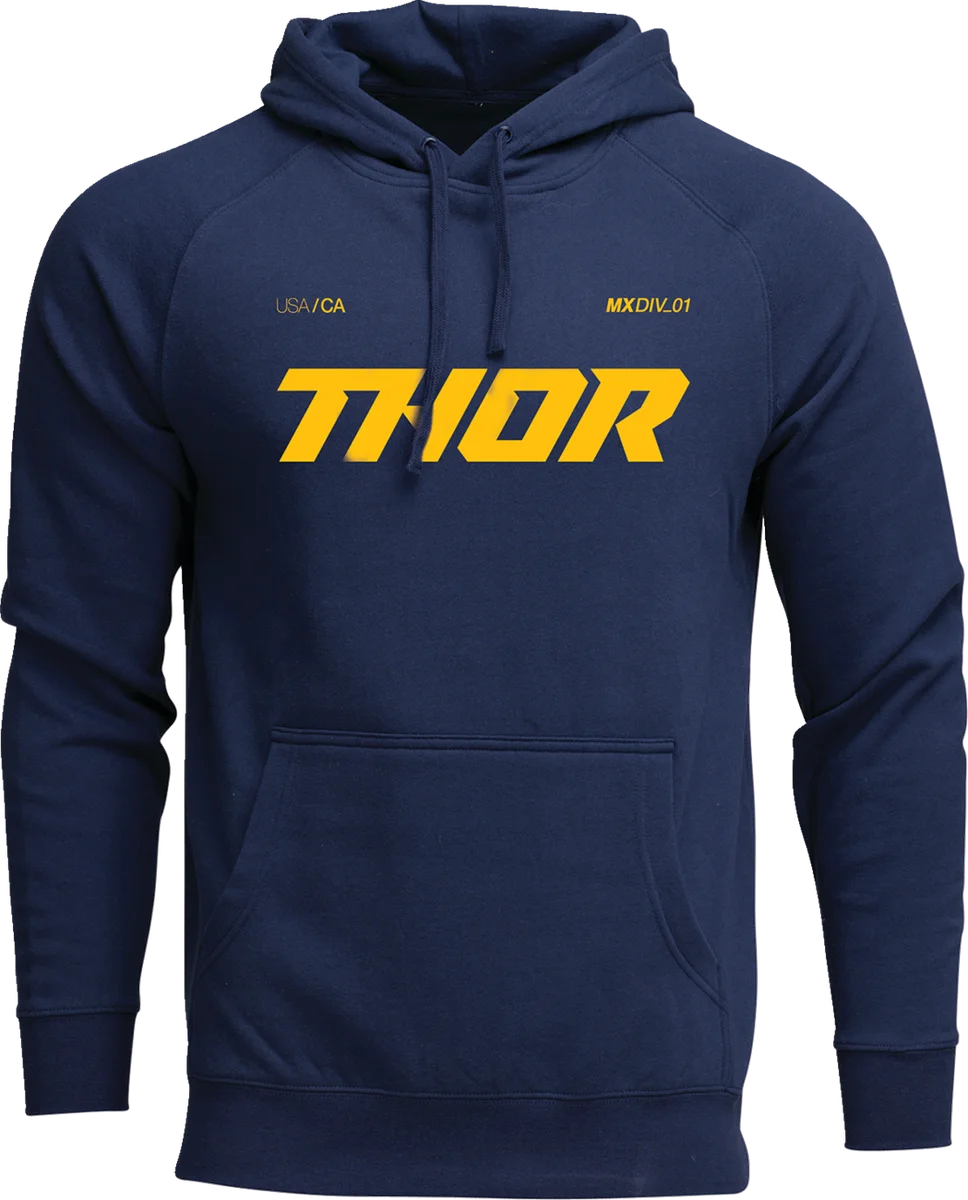 Thor Brave Pullover Hoodie - Black - Small - Back View