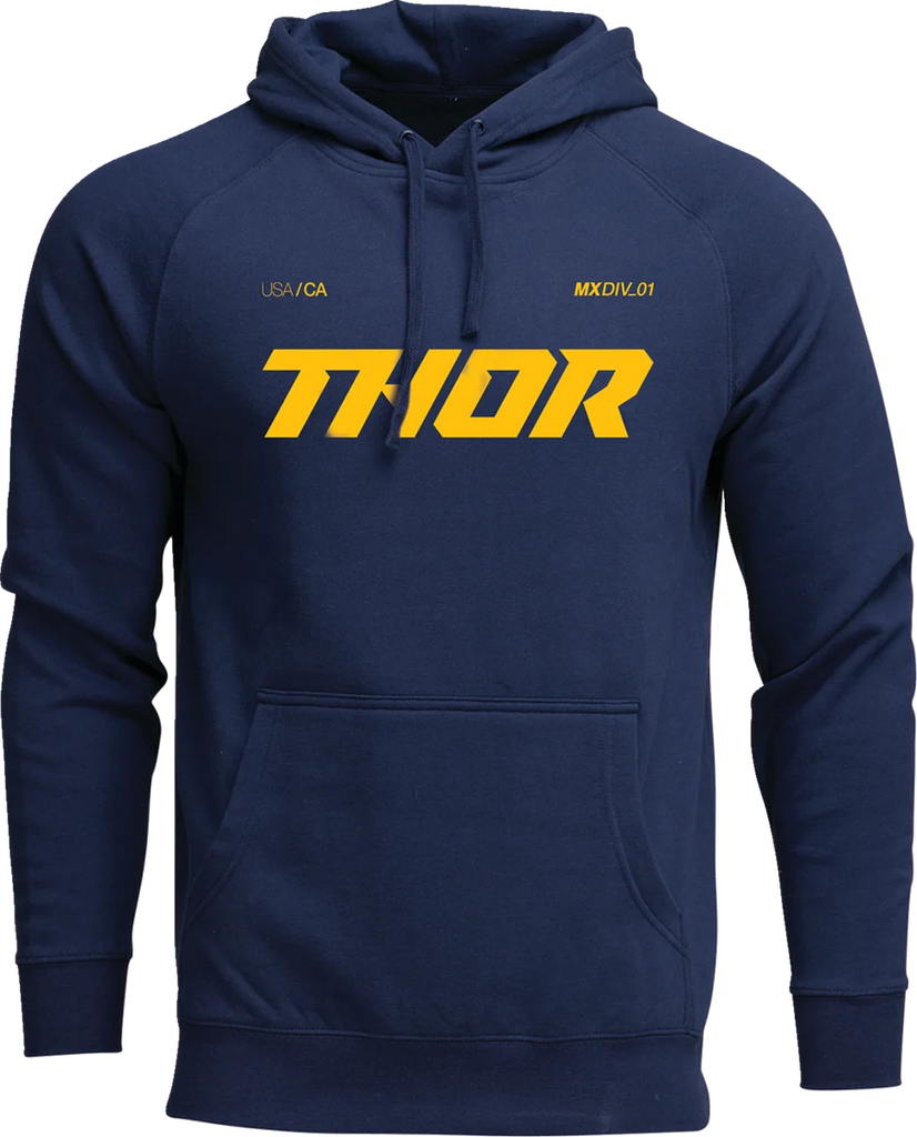 Thor Brave Pullover Hoodie - Black - Small - Back View