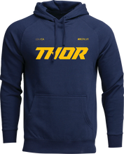 Load image into Gallery viewer, Thor Brave Pullover Hoodie - Black - Small - Back View