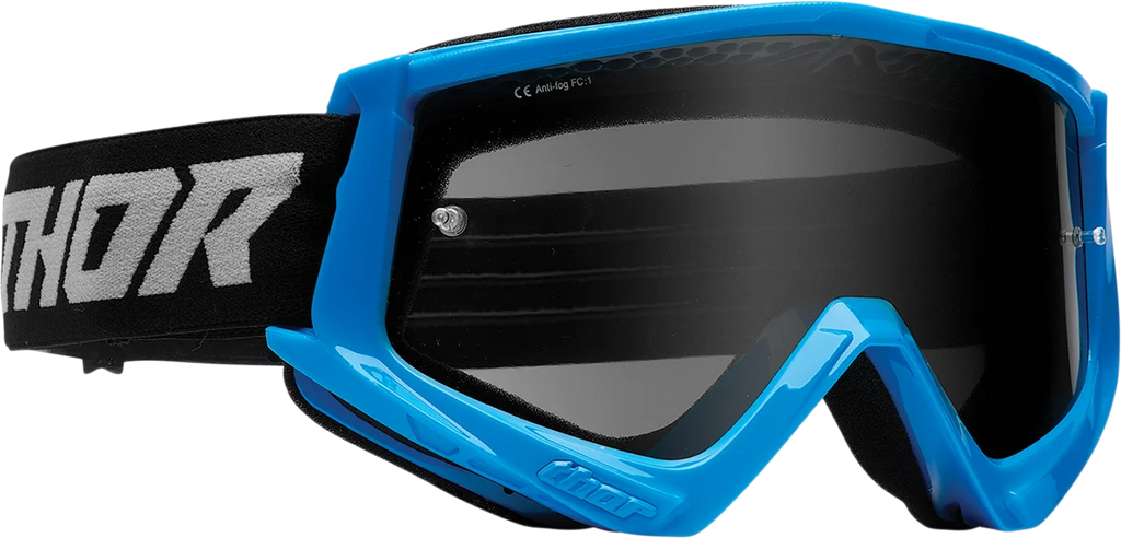 Thor Combat Sand Goggles - Racer - Blue/Gray - Main Product View