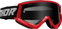 Load image into Gallery viewer, Thor Combat Sand Goggles - Racer - Red/Gray - Main Product View