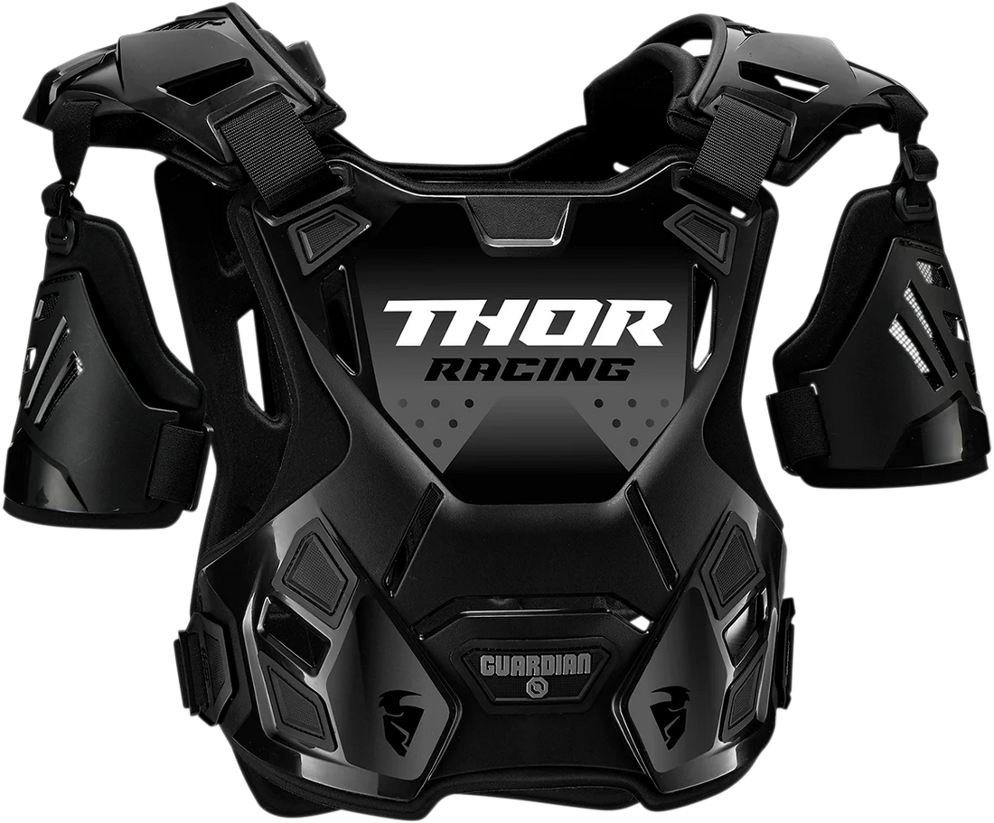 Thor Guardian Deflector - White - M/L - Back View