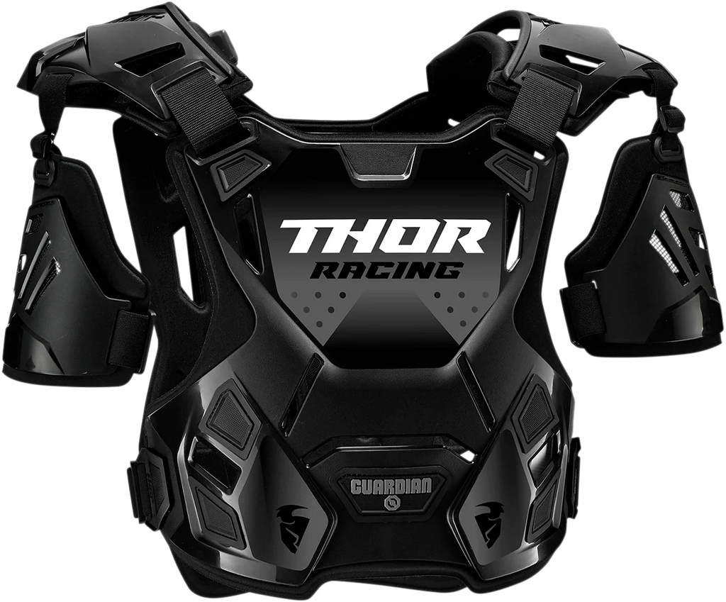 Thor Guardian Deflector - White - M/L - Back View