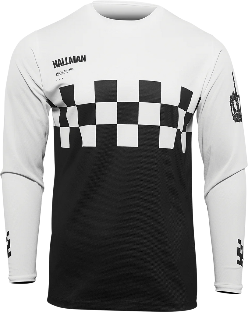 Thor Hallman Differ Cheq Jersey - Black/White - 3XL - Main Product View