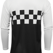 Load image into Gallery viewer, Thor Hallman Differ Cheq Jersey - Black/White - 3XL - Side View