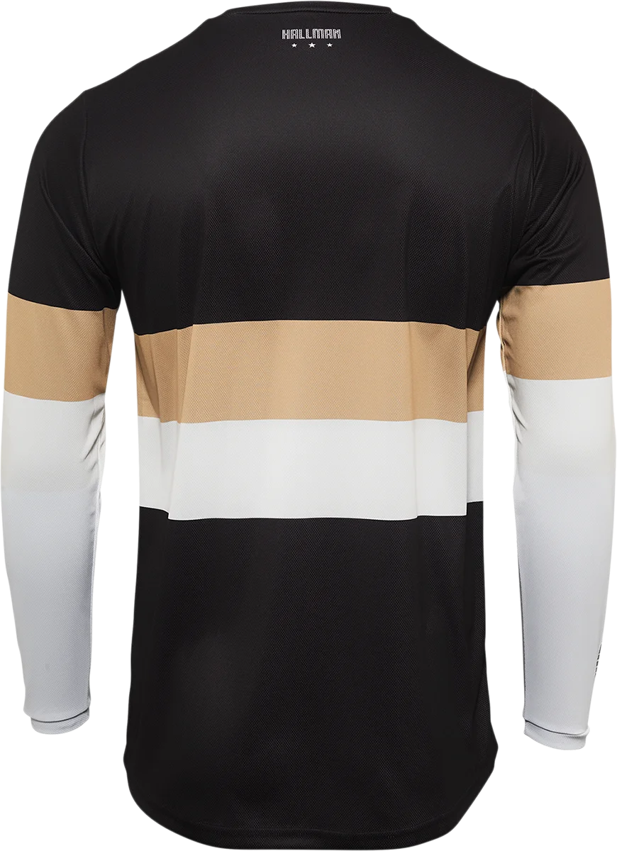 Thor Hallman Differ Draft Jersey - Black/Latte - Medium - Side View