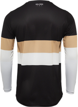 Load image into Gallery viewer, Thor Hallman Differ Draft Jersey - Black/Latte - Medium - Side View