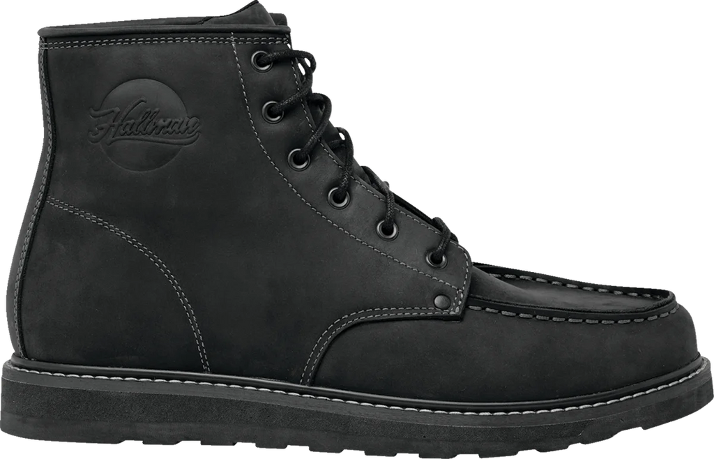 Thor Hallman Towner Boots - Black - Size 8 - Back View