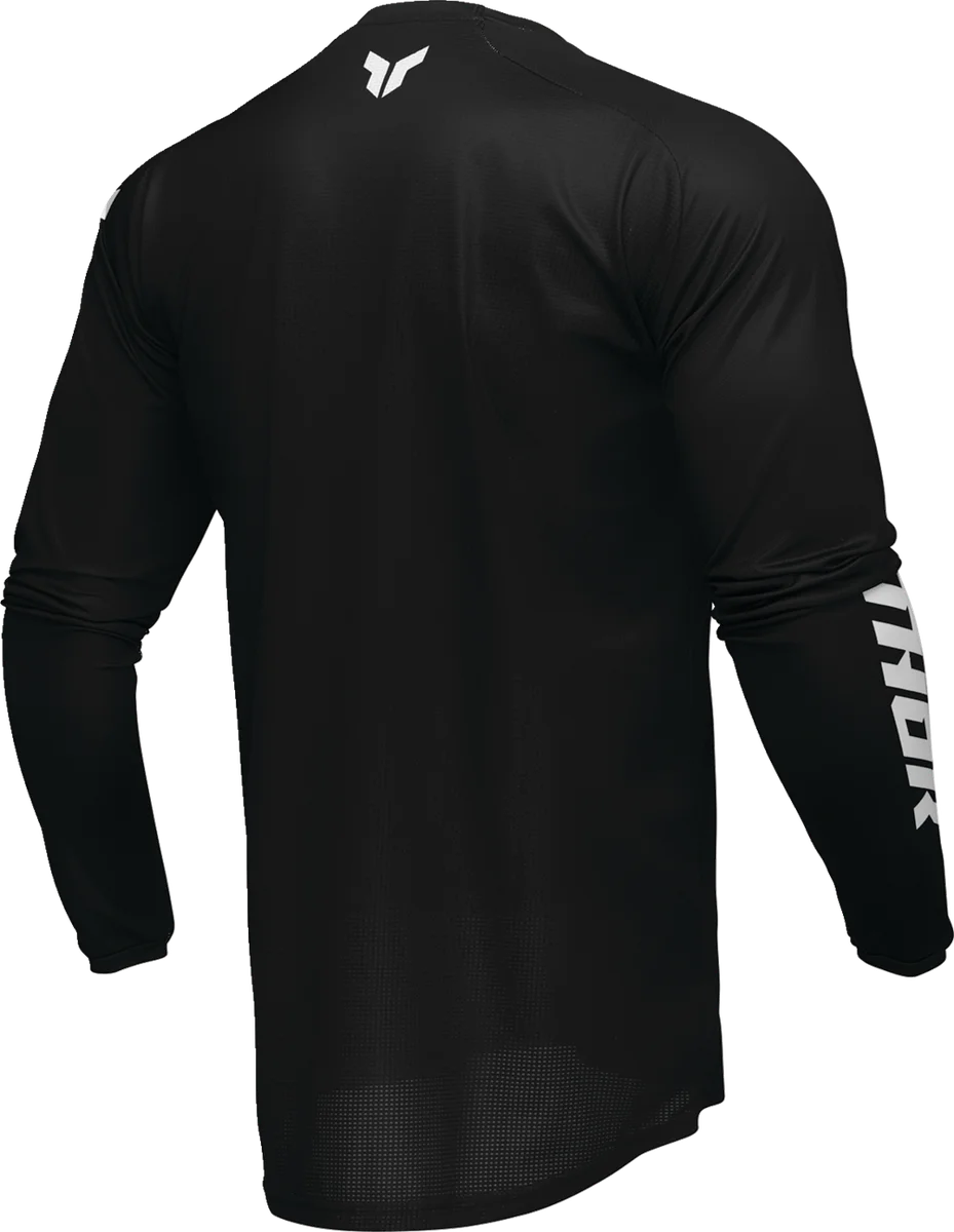 Thor LAUNCHMODE Brave Jersey - Black/Gray - 2XL - Side View