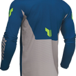 Load image into Gallery viewer, Thor LAUNCHMODE Forge Jersey - Blue - XL - Side View