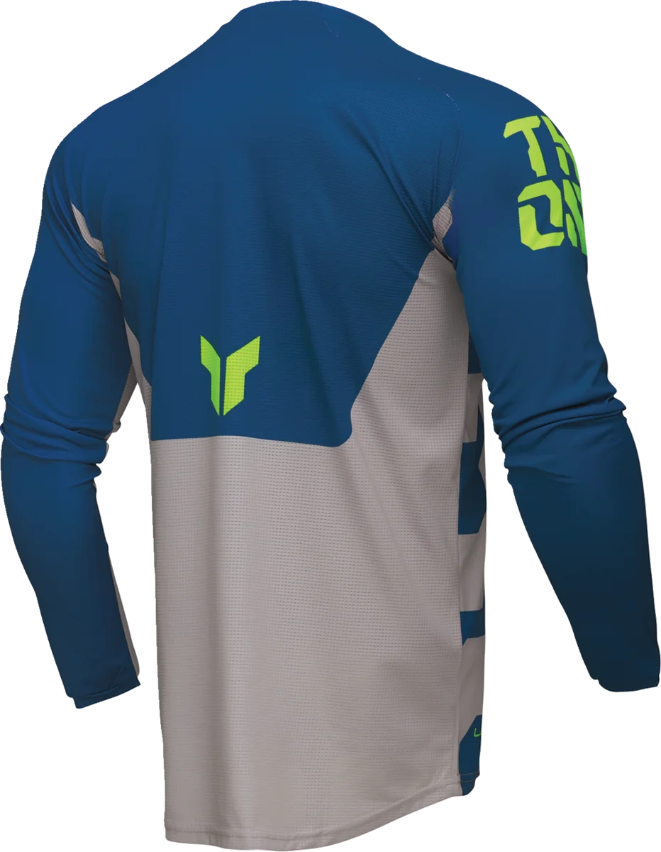 Thor LAUNCHMODE Forge Jersey - Blue - XL - Back View