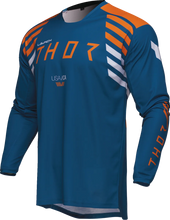 Load image into Gallery viewer, Thor LAUNCHMODE Zone Jersey - Blue - Large - Main Product View