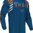 Load image into Gallery viewer, Thor LAUNCHMODE Zone Jersey - Blue - Large - Side View