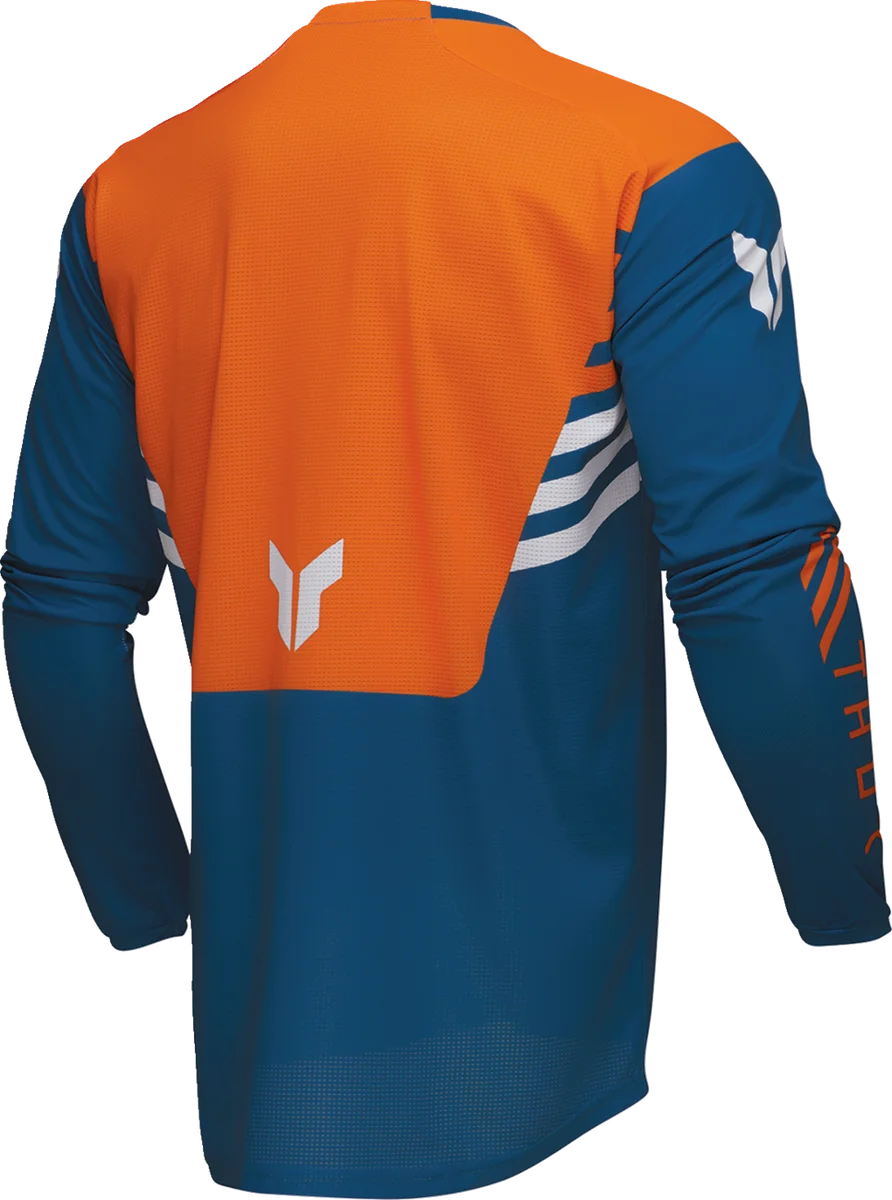 Thor LAUNCHMODE Zone Jersey - Blue - Large - Back View