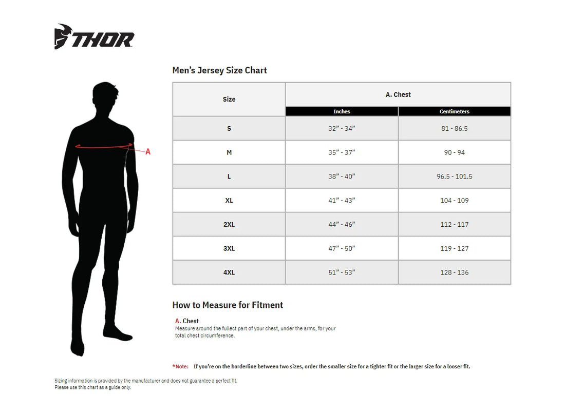 Thor LAUNCHMODE Zone Jersey - Blue - Large - Additional View 6