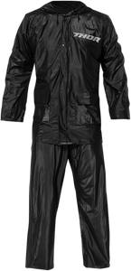 Thor PVC Rainsuit - Black - Medium - Main Product View