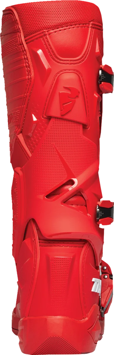 Thor Radial Boots - Red - Size 15 - Back View