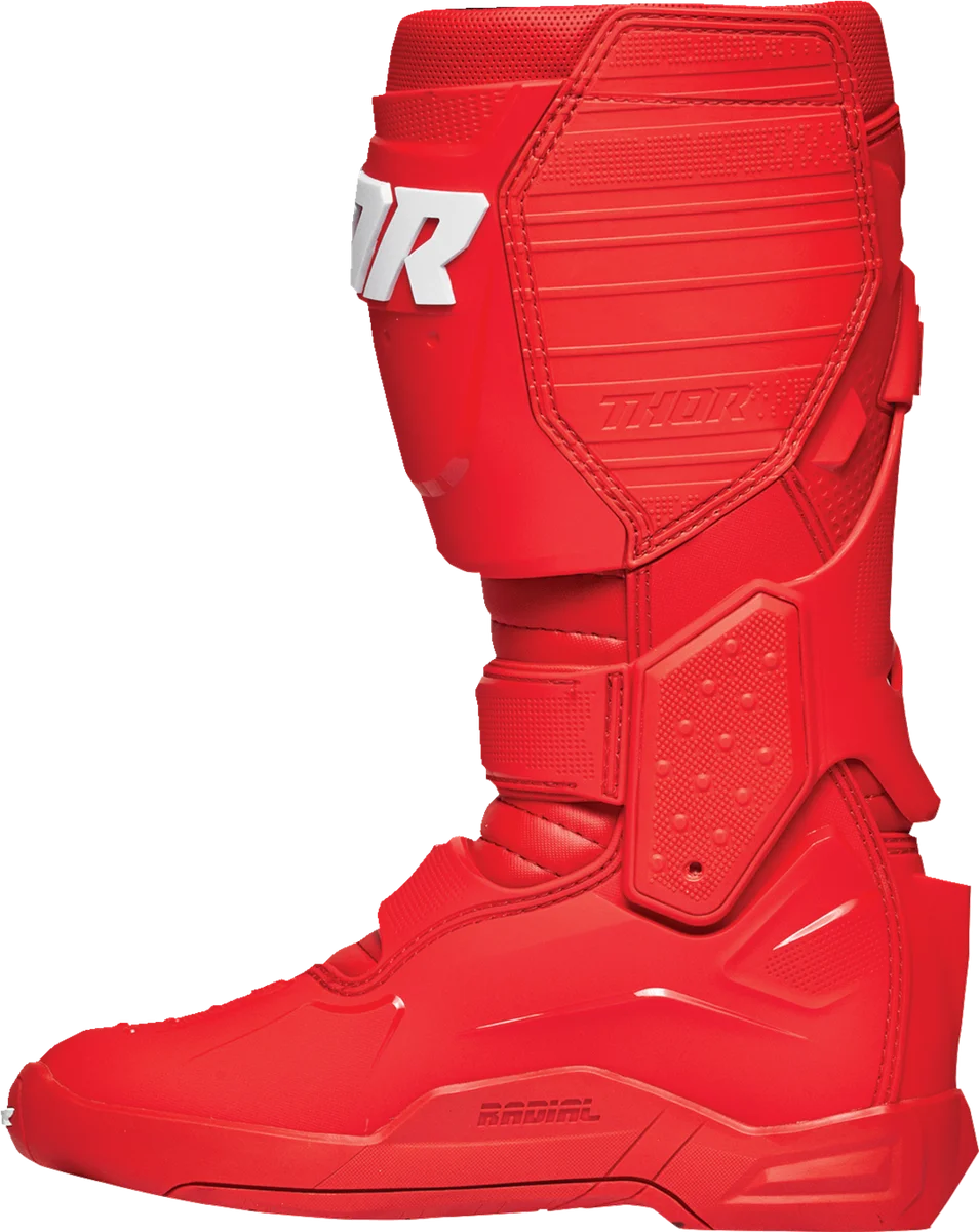Thor Radial Boots - Red - Size 15 - Installation View