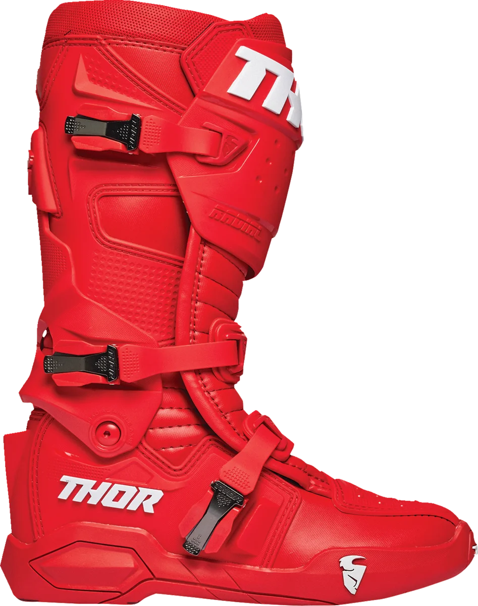 Thor Radial Boots - Red - Size 15 - Additional View 7