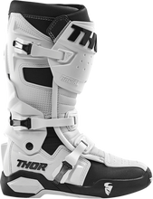 Load image into Gallery viewer, Thor Radial Boots Replacement Outsoles - Black/White - Size 12-13 - Installation View