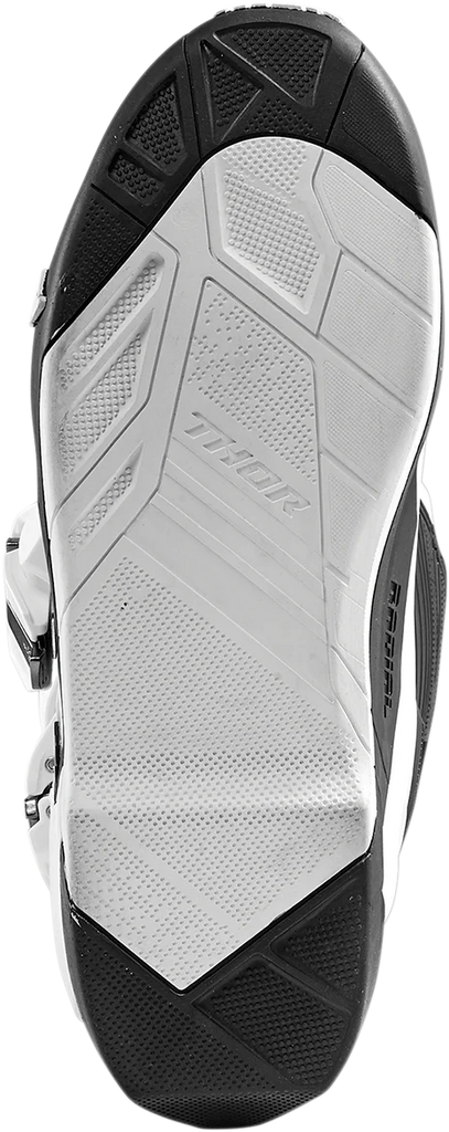 Thor Radial Boots Replacement Outsoles - Black/White - Size 12-13 - Additional View 5