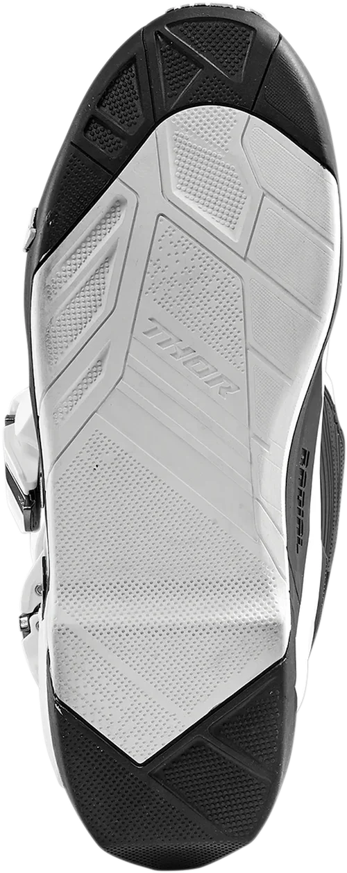 Thor Radial Boots Replacement Outsoles - Black/White - Size 9 - Additional View 5