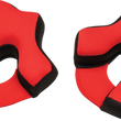 Load image into Gallery viewer, Thor Reflex Cheek Pads - Red - XS - Main Product View
