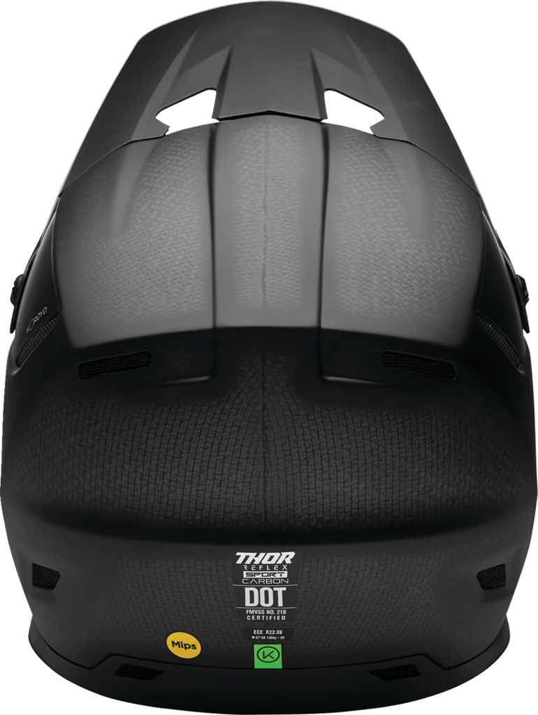 Thor Reflex Sport Helmet - Carbon Stealth - MIPS® - Black - XL - Back View