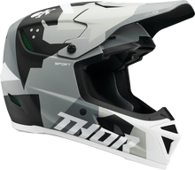 Load image into Gallery viewer, Thor Reflex Sport Helmet - MIPS® - Carbon Brave - Gray/White - Large - Main Product View