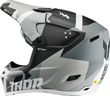 Load image into Gallery viewer, Thor Reflex Sport Helmet - MIPS® - Carbon Brave - Gray/White - Small - Side View