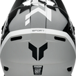 Load image into Gallery viewer, Thor Reflex Sport Helmet - Riot - MIPS® - Black/White - 2XL - Back View