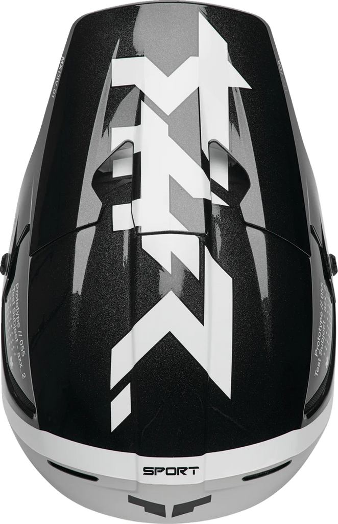 Thor Reflex Sport Helmet - Riot - MIPS® - Black/White - XS - Installation View